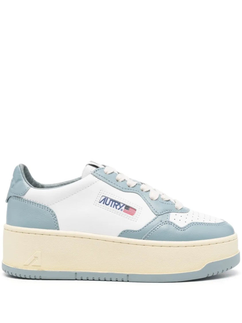 Autry White Medalist Sneakers