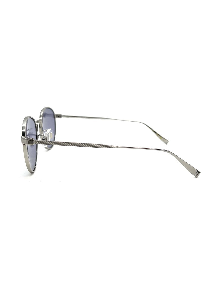 Dunhill Du0034s Titanium Metallic Oval Sunglasses