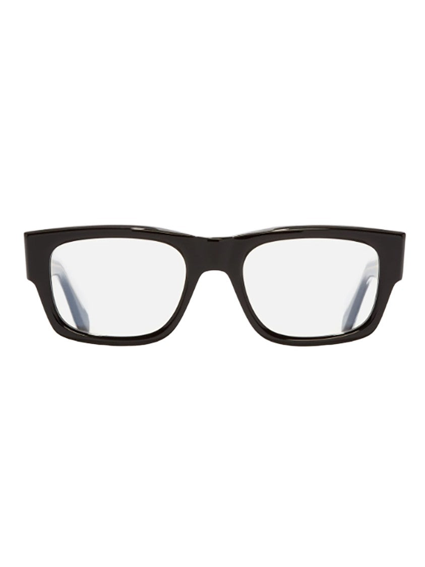 Cutler And Gross Bold Rectangular Acetate Eyeglasses With Oversized Lenses