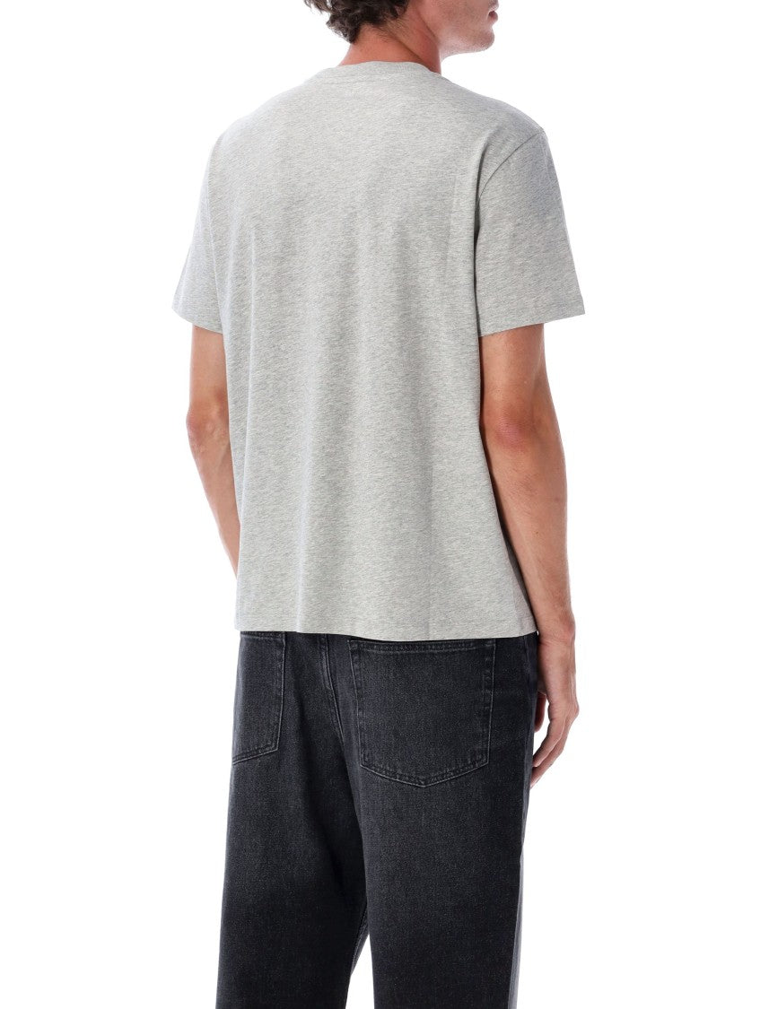 Ami Paris White Cotton Ami De Coeur T-Shirt