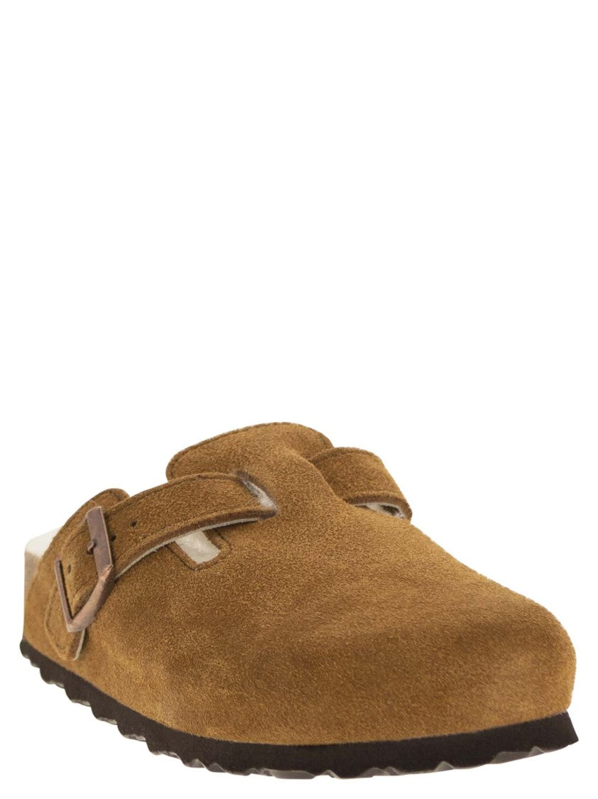 Birkenstock Boston - Sabot With Fur Lining