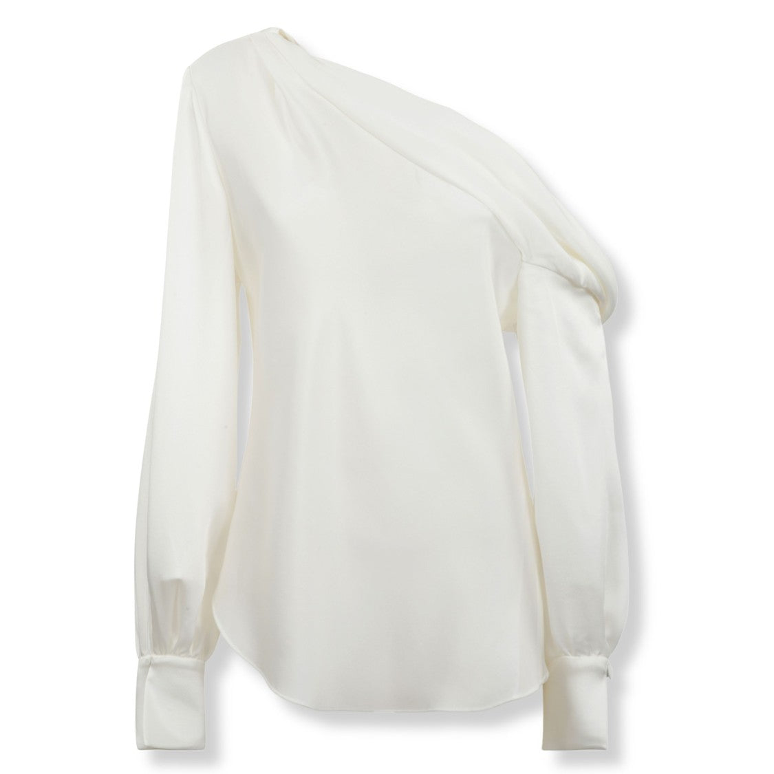 Simkhai Asymmetrical One-Shoulder Top With Fitted Silhouette