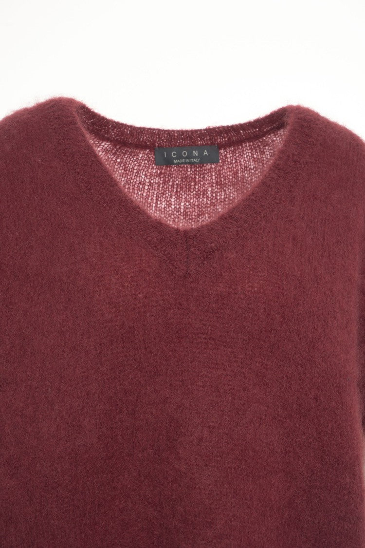 Kaos Mohair V-Neck Sweater