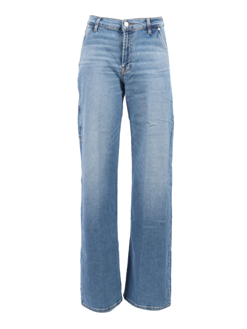 7 For All Mankind Lotta Trouser Fancy With Carpenter Details