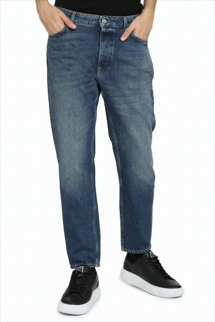 Department Five Classic Tapered Denim Pants With Five-Pocket Design
