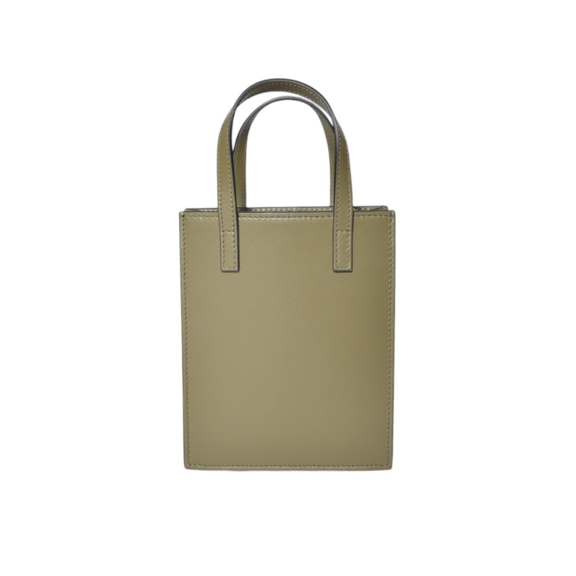 Hidesins Flap J Shoulder Bag In Moss Green Leather