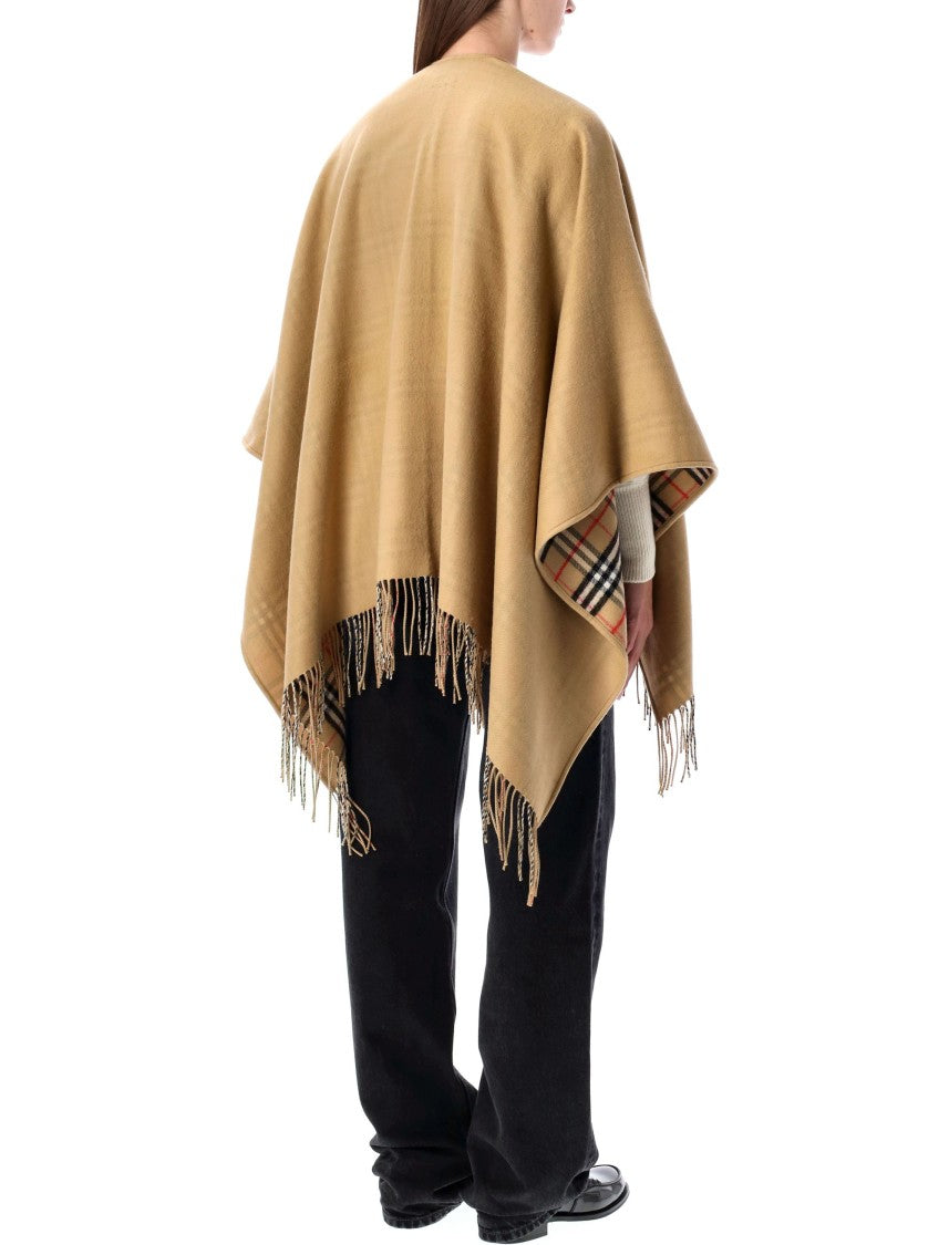 Burberry Reversible Vintage Check Cape
