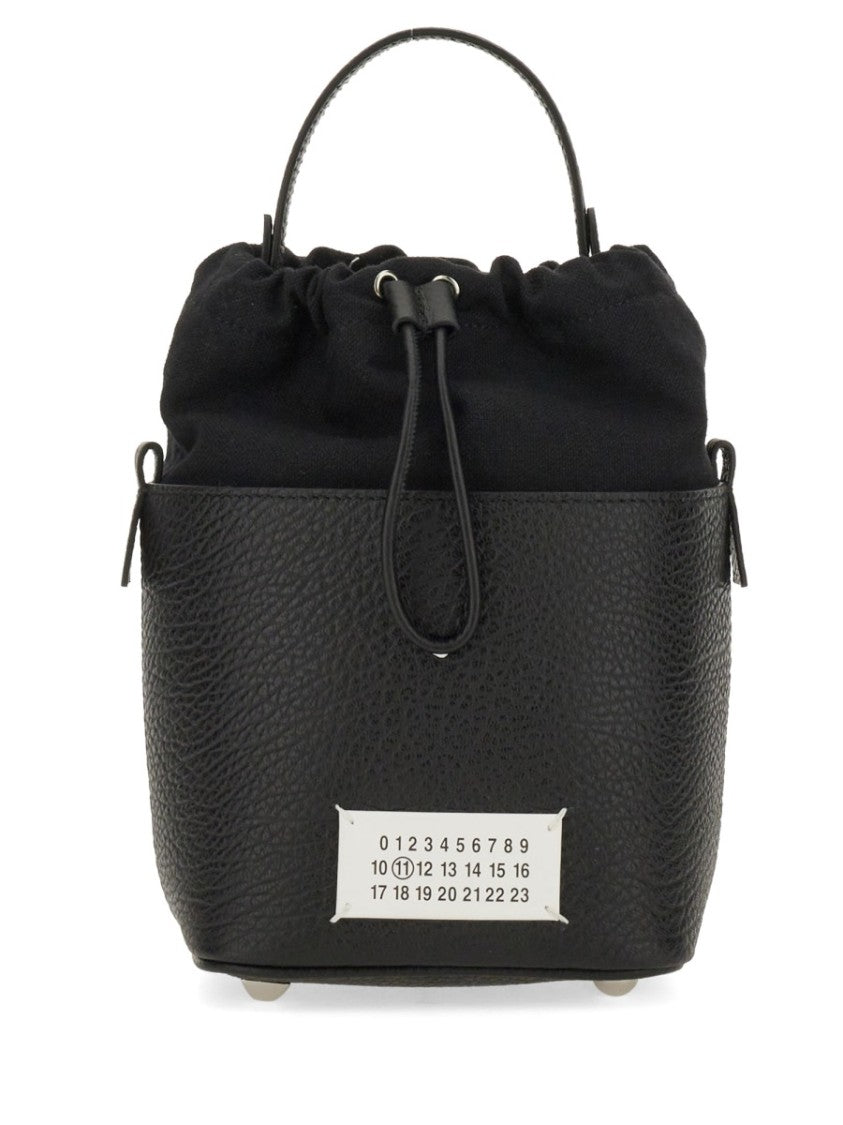 Maison Margiela 5Ac Leather Bucket Bag