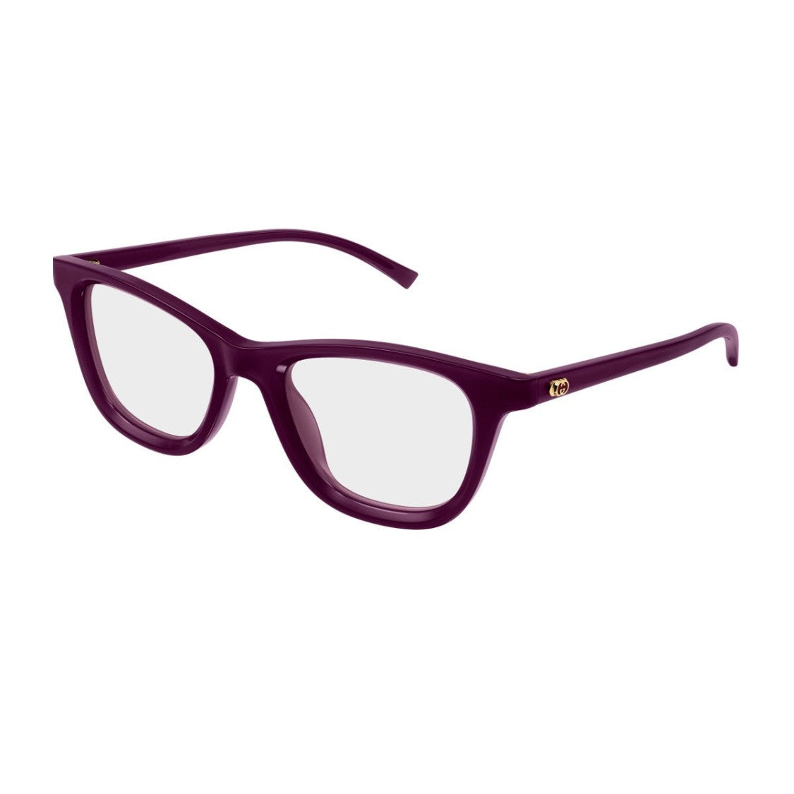 Gucci Purple Acetate Square Eyeglasses