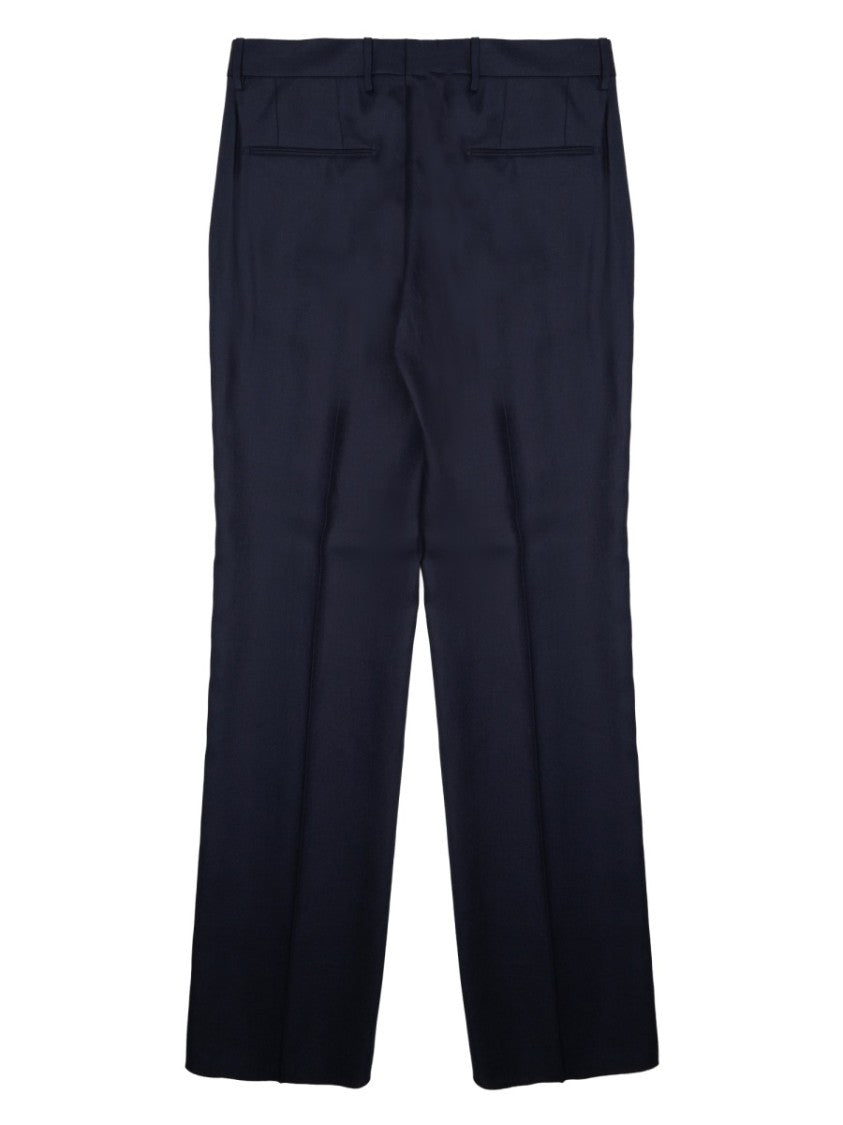 Tagliatore Straight-Leg Trousers With Subtle Pleats And Belt Loops