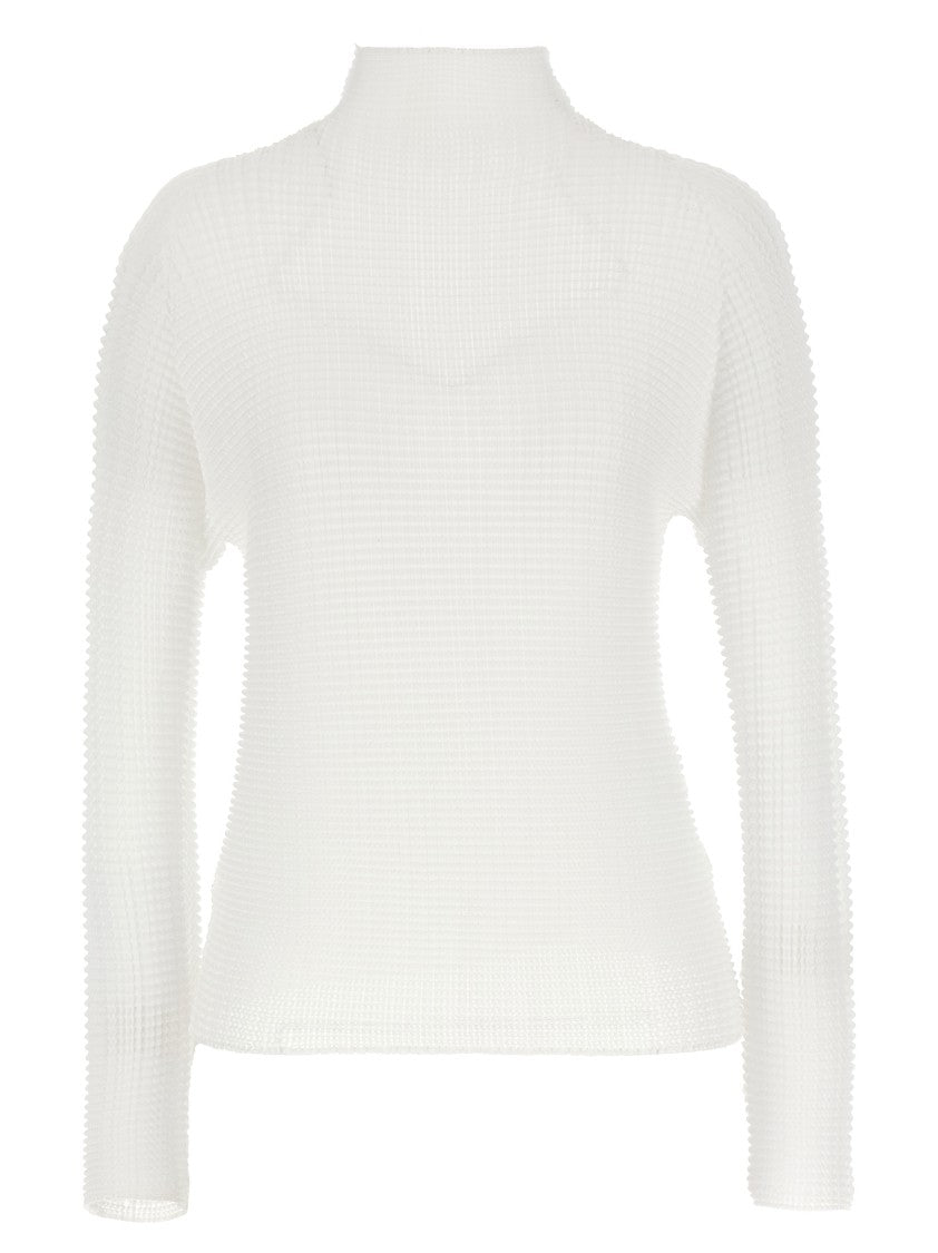 Issey Miyake Wooly Pleats-56' Blouse