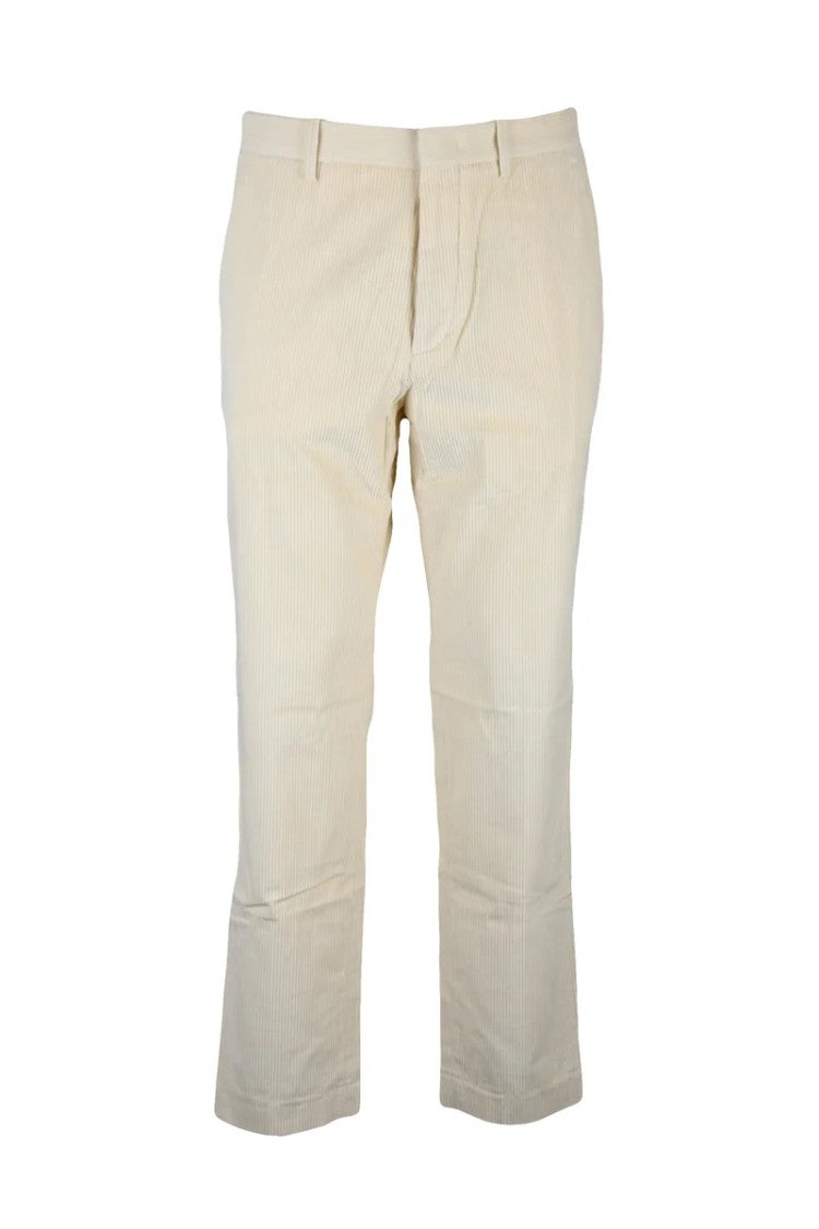 Hindustrie Hindustrie Cotton Trousers - Beige