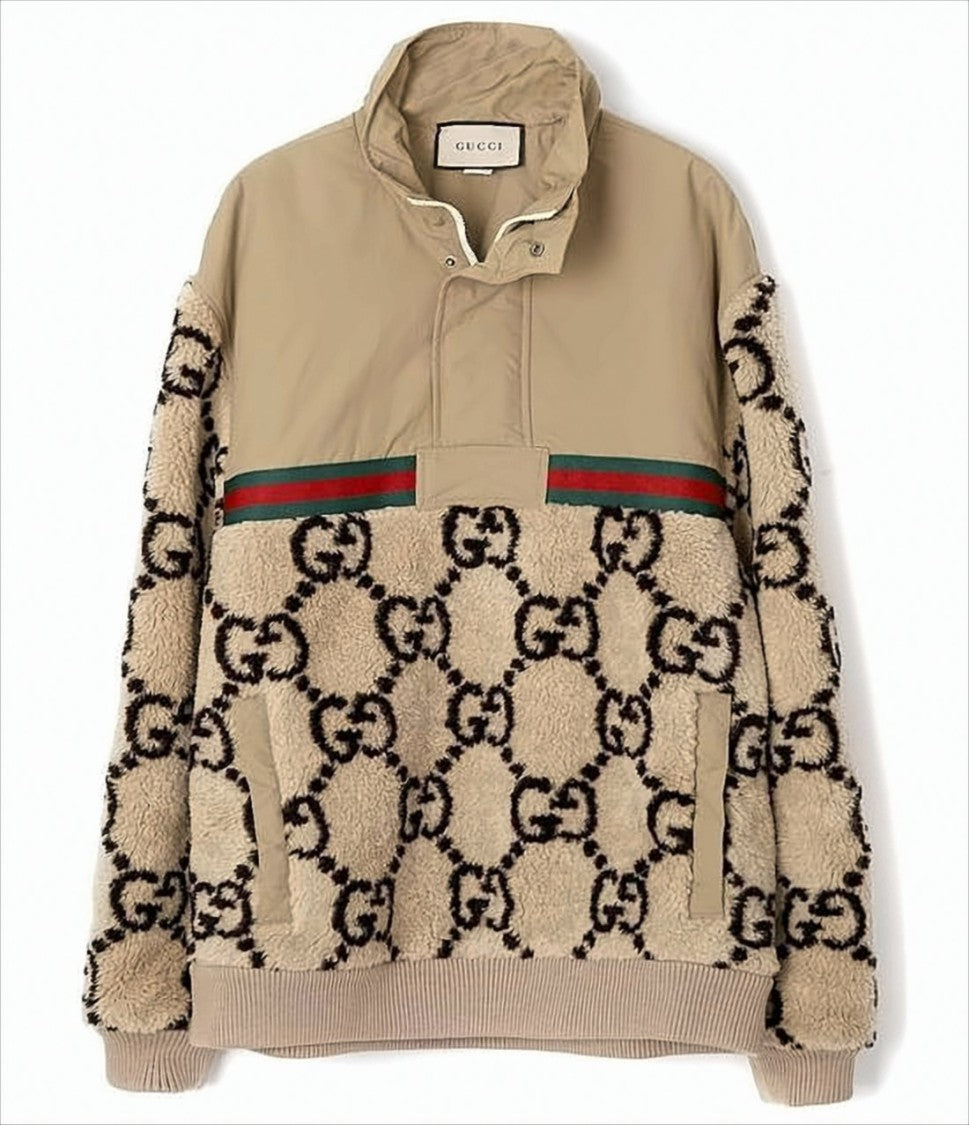 Gucci Long-Sleeve Interlocking G Pattern Sweatshirt
