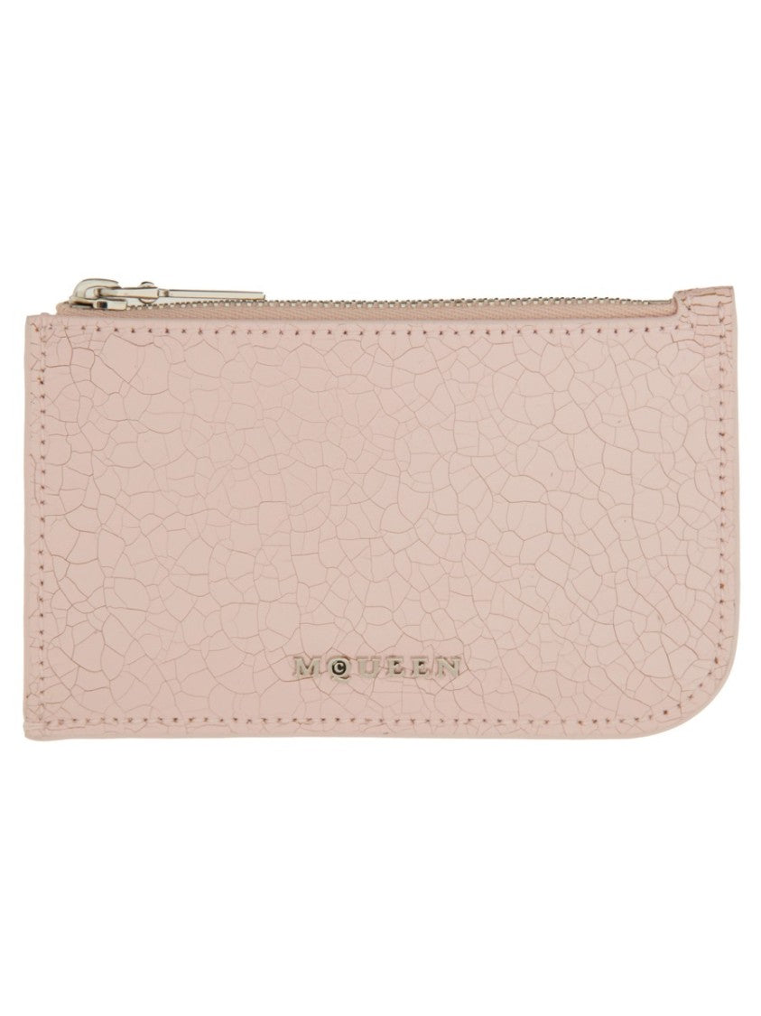 Alexander Mcqueen Card Holder With Logo
