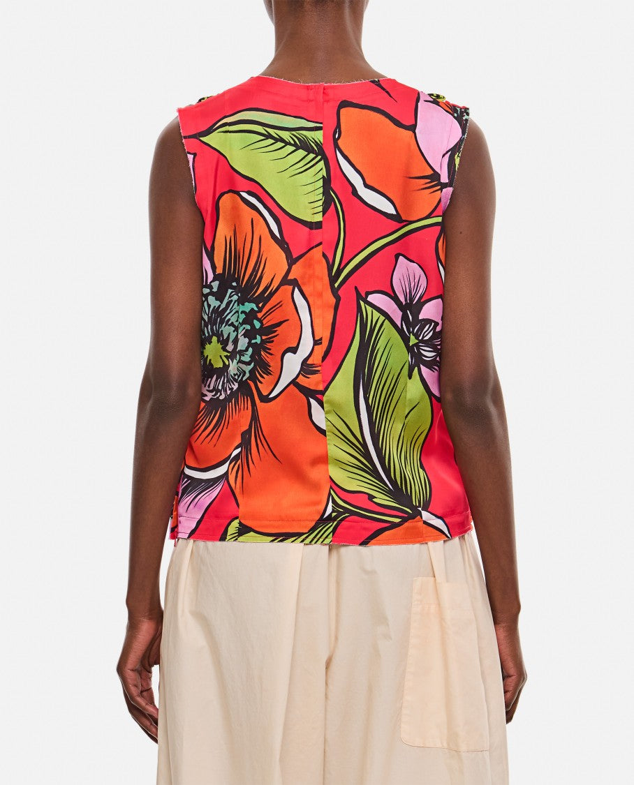 Comme Des Garçons Pleated Pattern Top