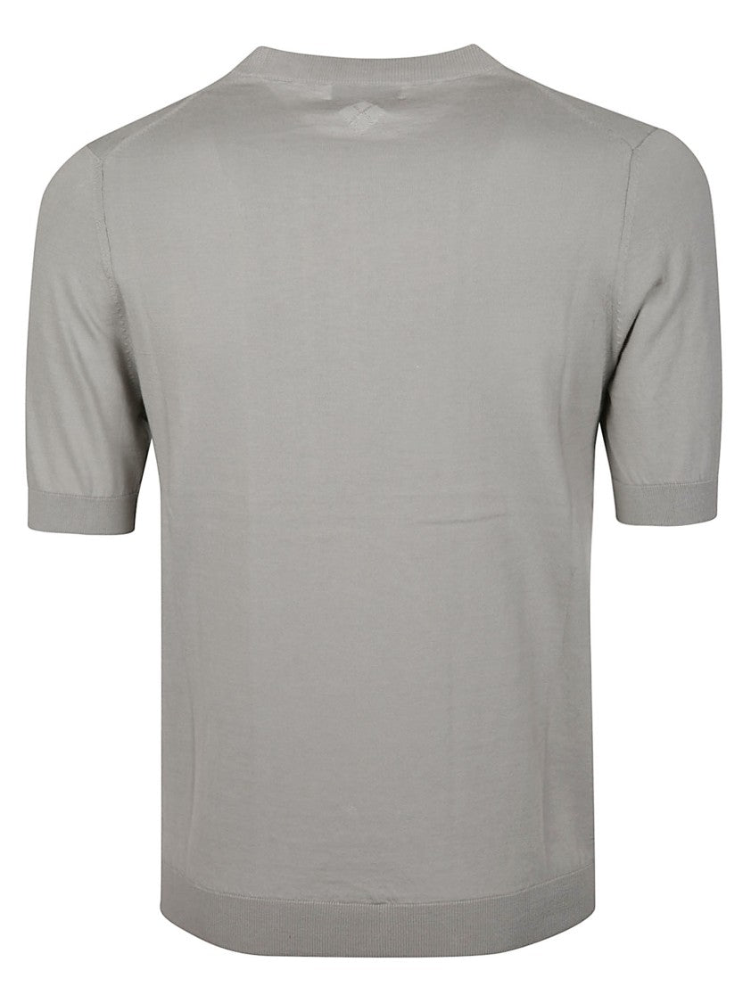 Ballantyne Short Sleeve Crew Knit Top