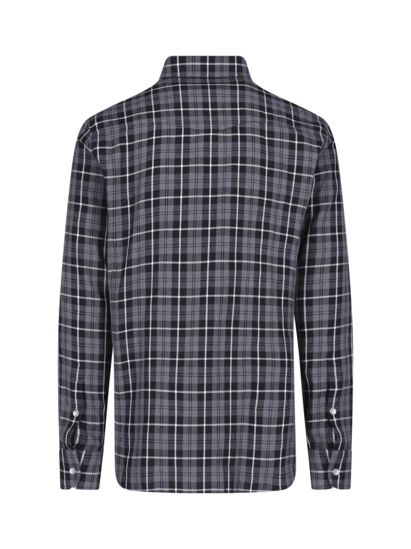 Tom Ford Plaid Dual Chest Pocket Button-Down Shirt