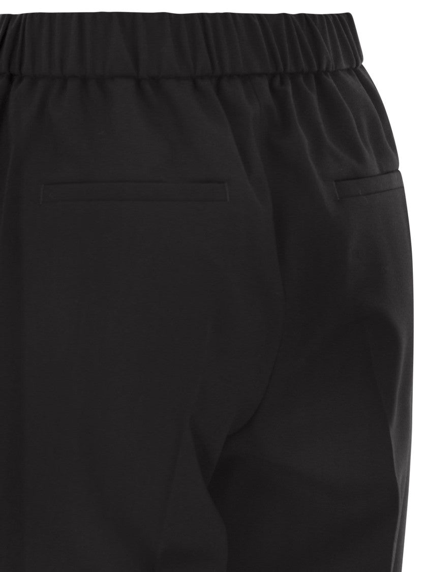 Peserico Stretch Wool Flannel Trousers