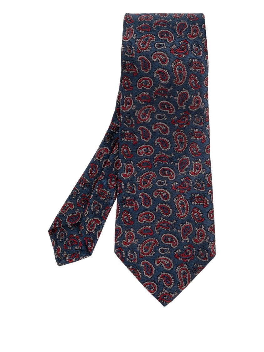 Etro Blue Silk Tie