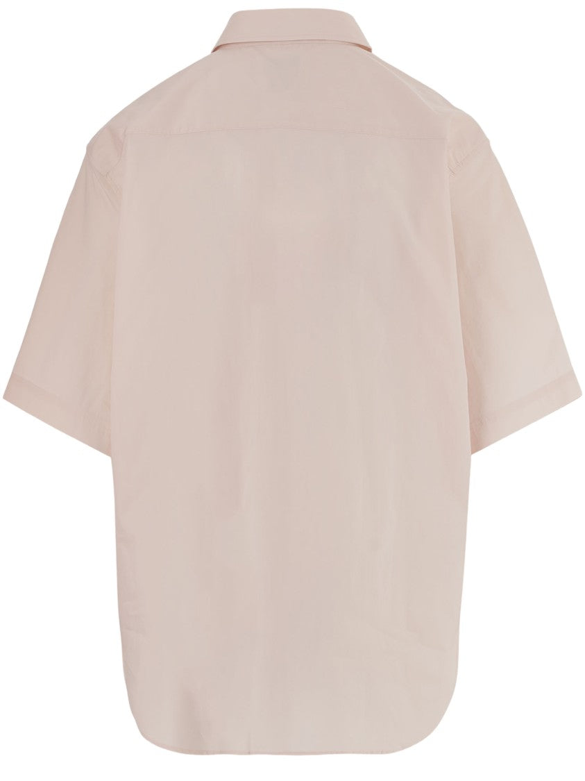 Sa Su Phi Cotton Blend Shirt With Classic Collar