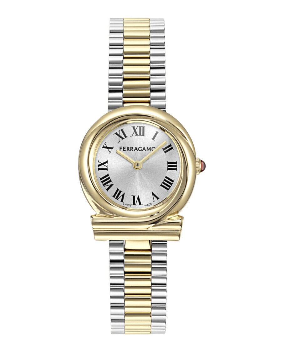 Ferragamo Gancini Twisted Bracelet Watch
