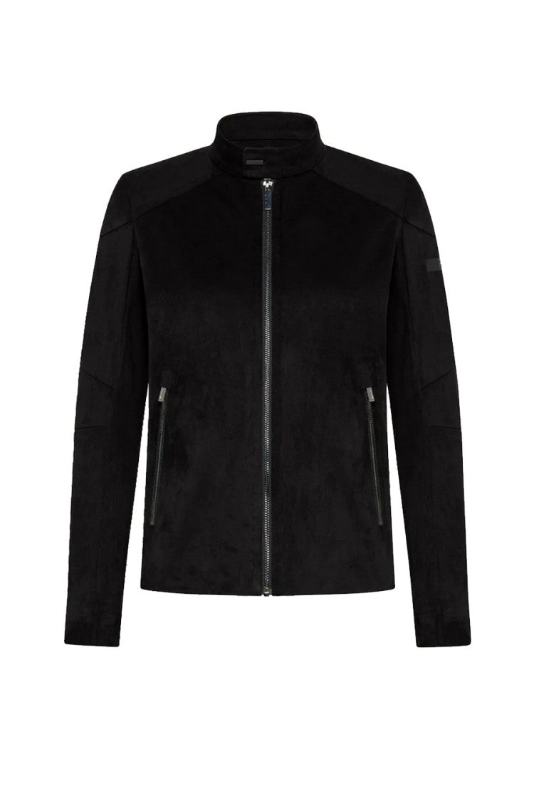 Rrd Black Technical Nylon Zip-Up Jacket