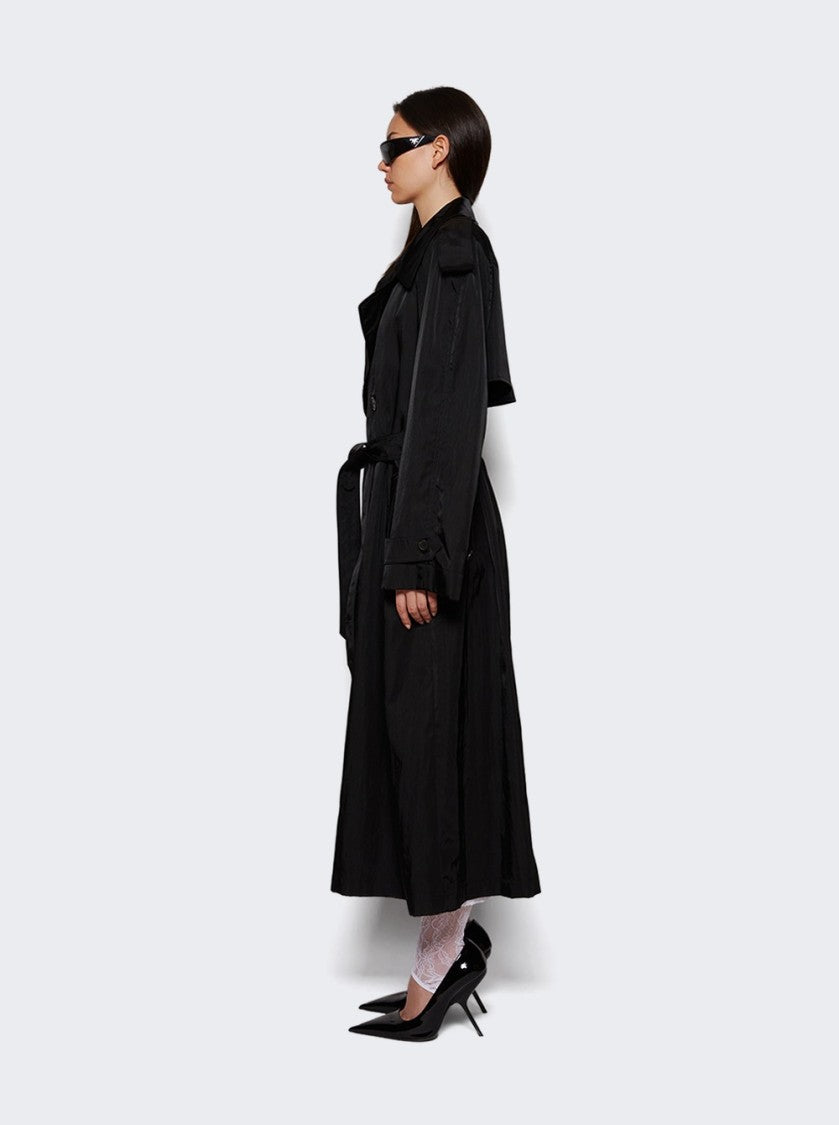 Wardrobe.Nyc Technical Trench Coat Black