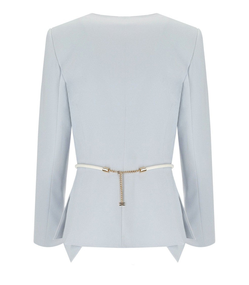 Elisabetta Franchi Starlight Belted Blazer