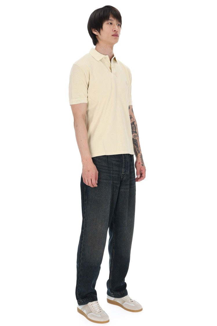Isabel Marant Afko Premium Cotton Piquet Polo Shirt
