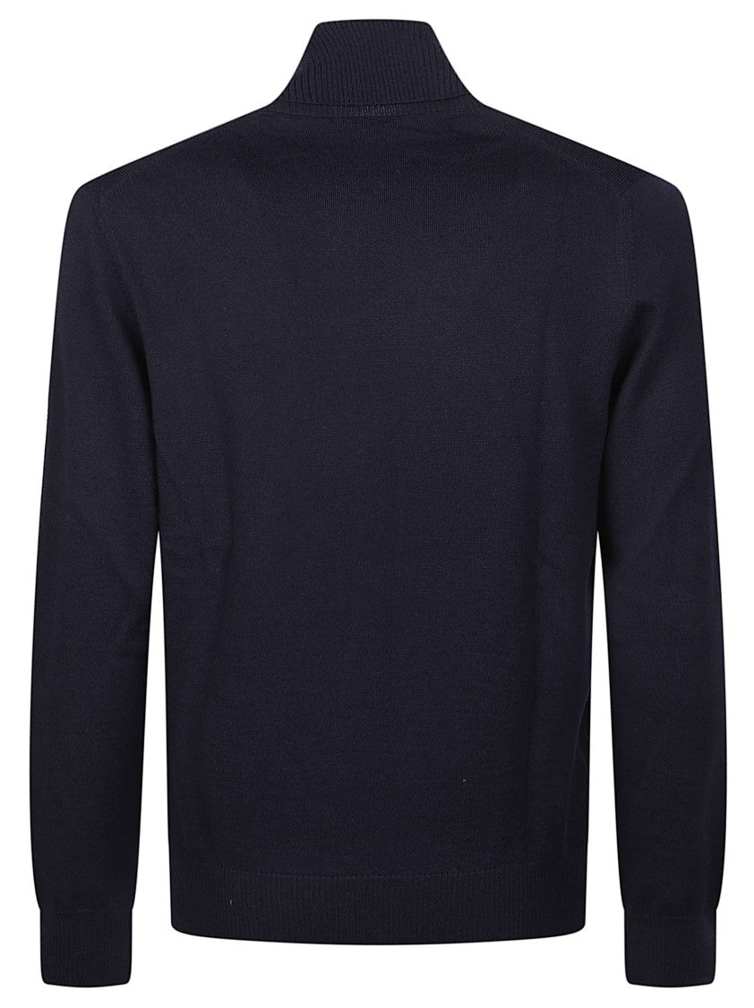 Fay Fitted Fine-Knit Virgin Wool Turtleneck Sweater