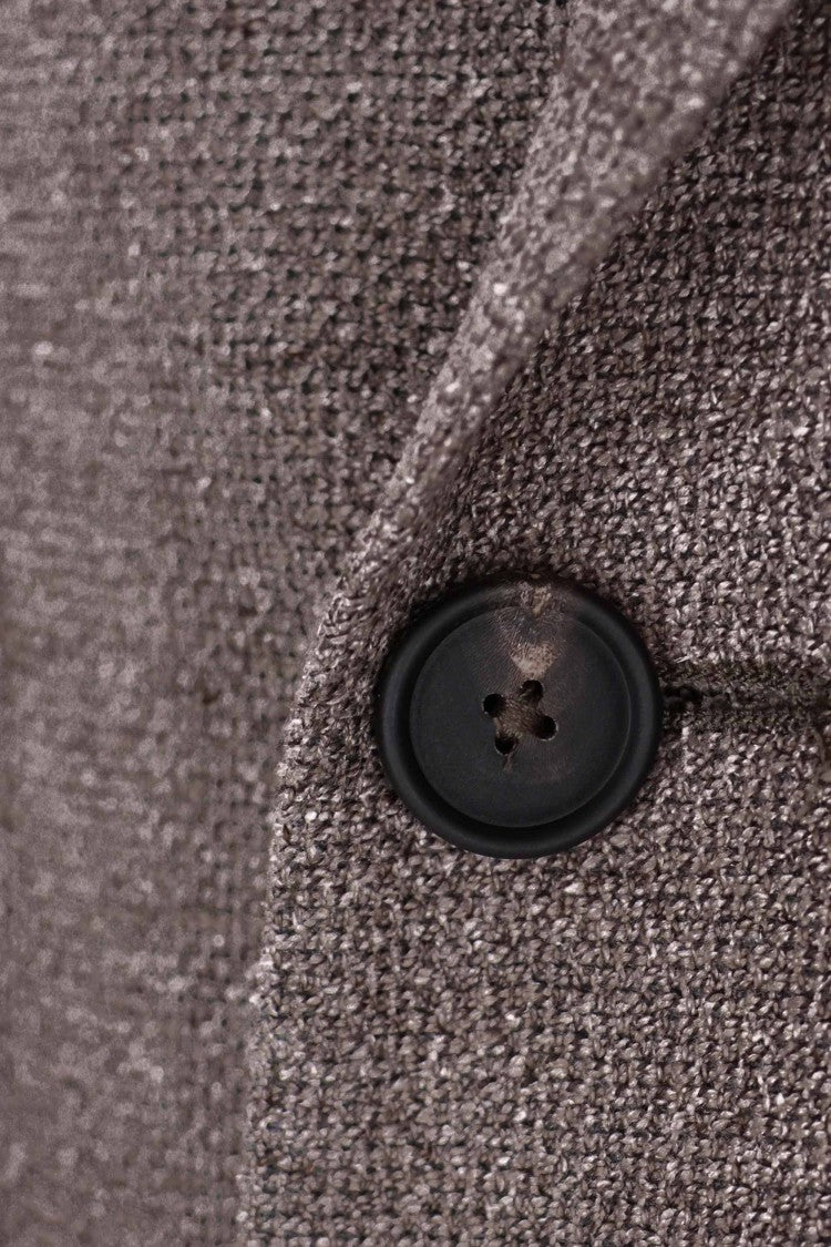 Tagliatore Montecarlo Line Double-Breasted Silk-Wool Jacket