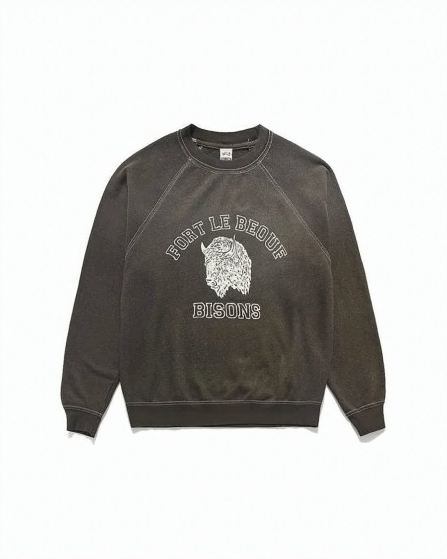 Wild Donkey Long-Sleeve Graphic Print Sweatshirt