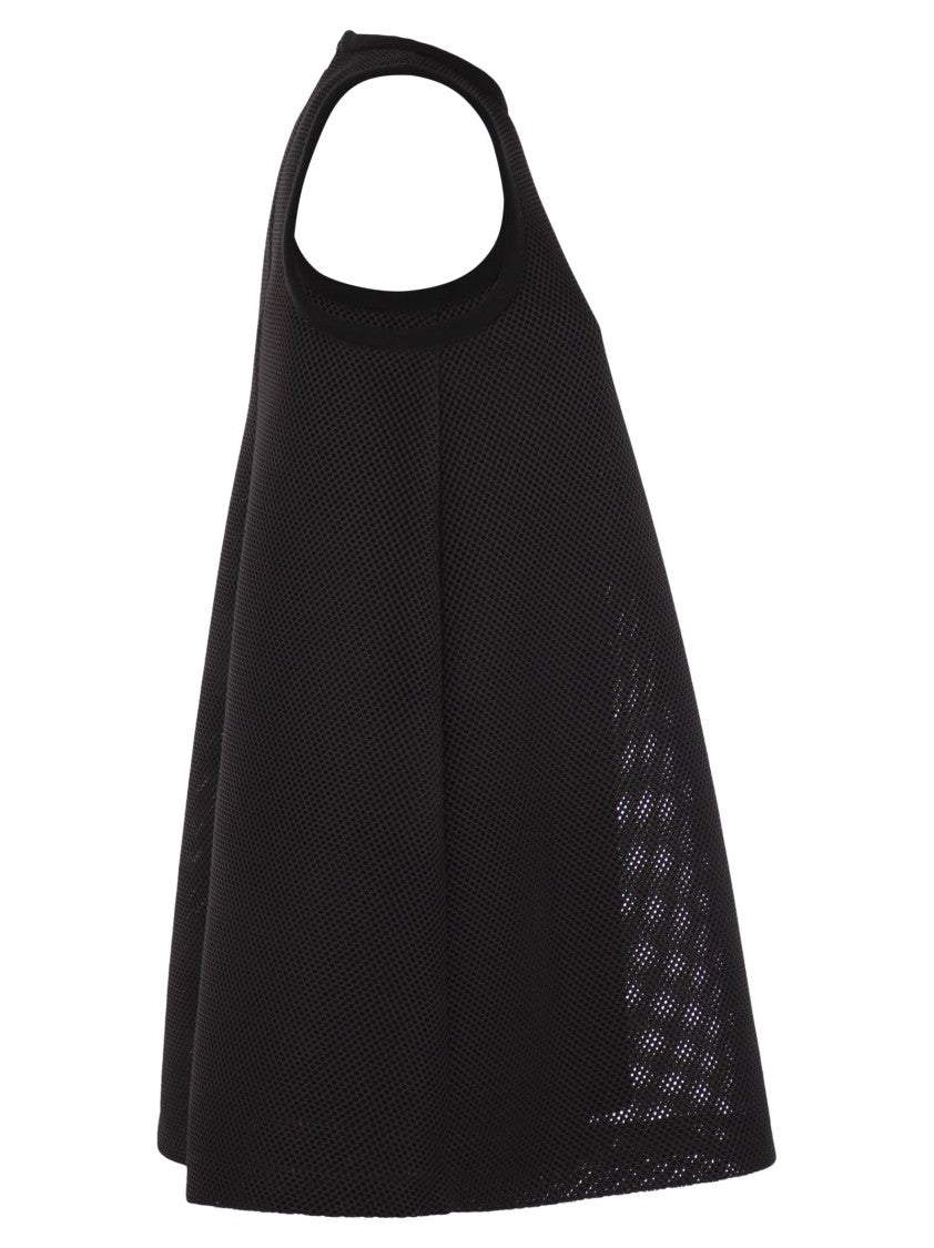 Max Mara Didone - Technical Mesh Flare Dress