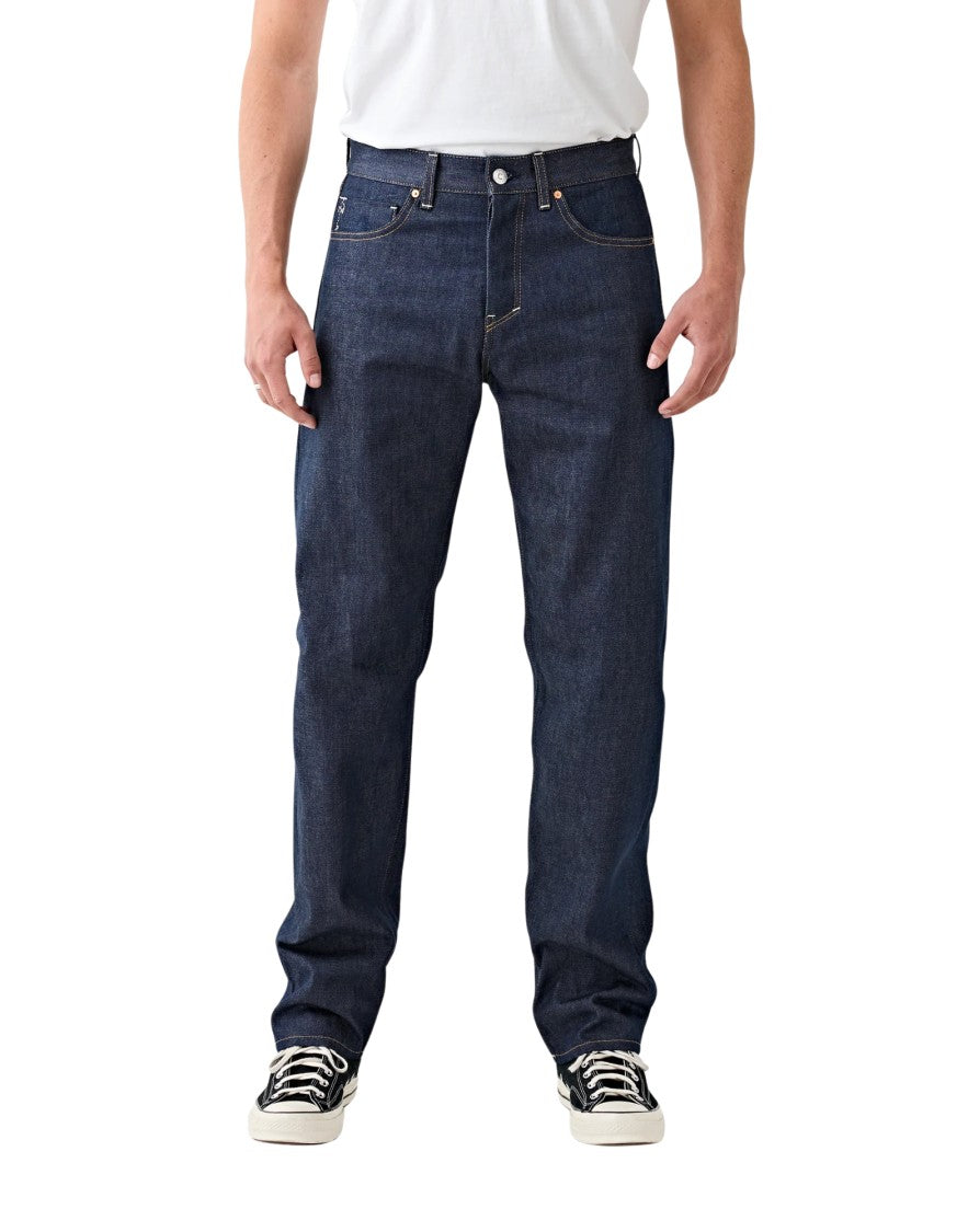 Tenue Relaxed Fit High Waist Denim Jeans With Tapered Leg