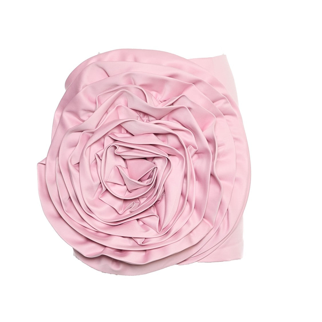 Rotate Floral Print Satin Mini Dress With Side Zipper