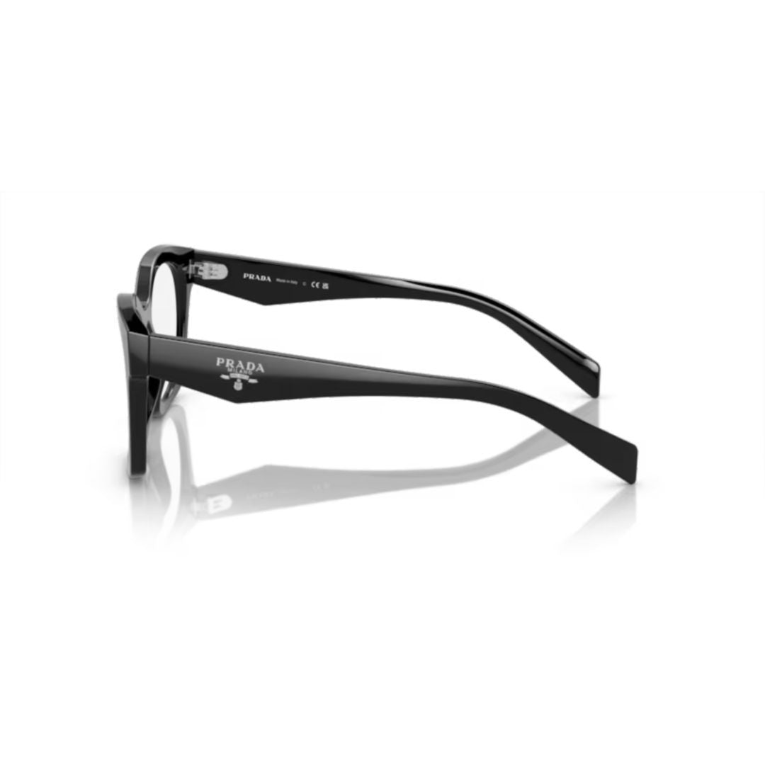 Prada 0Pr A05v Square Frame Black Acetate Sunglasses