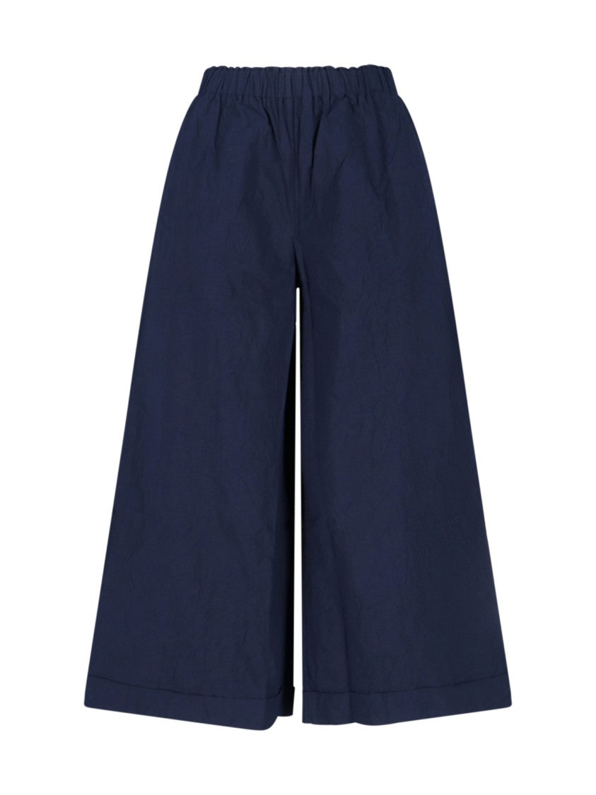 Daniela Gregis "Pigiama" Wide-Leg Pants – Light Blue