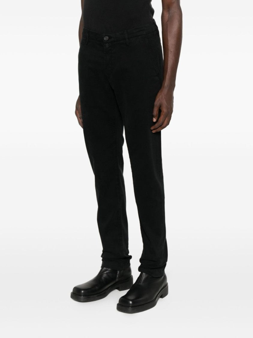 Jacob Cohen Slim-Fit Black Trousers