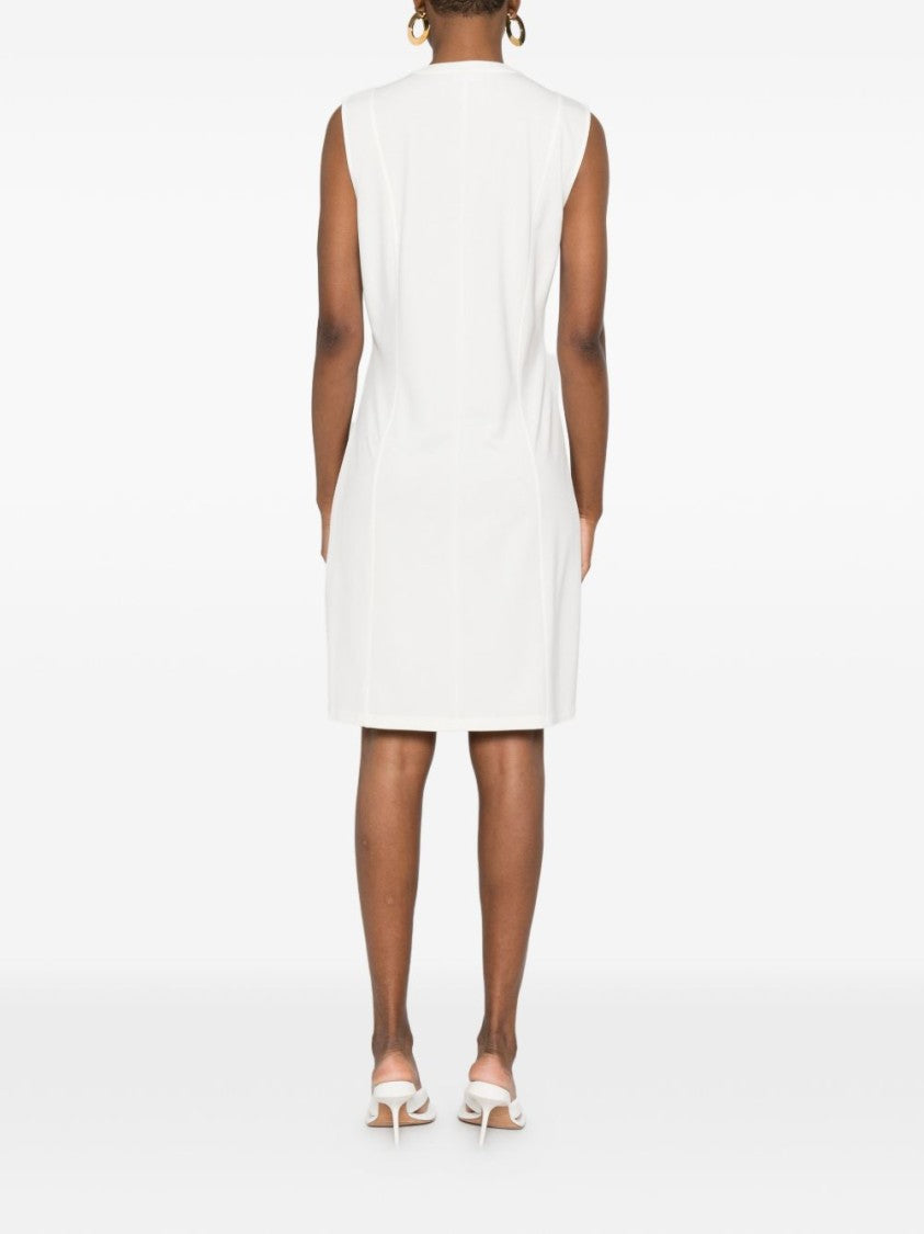 Liu Jo White Milk Stud Detail Day Dress