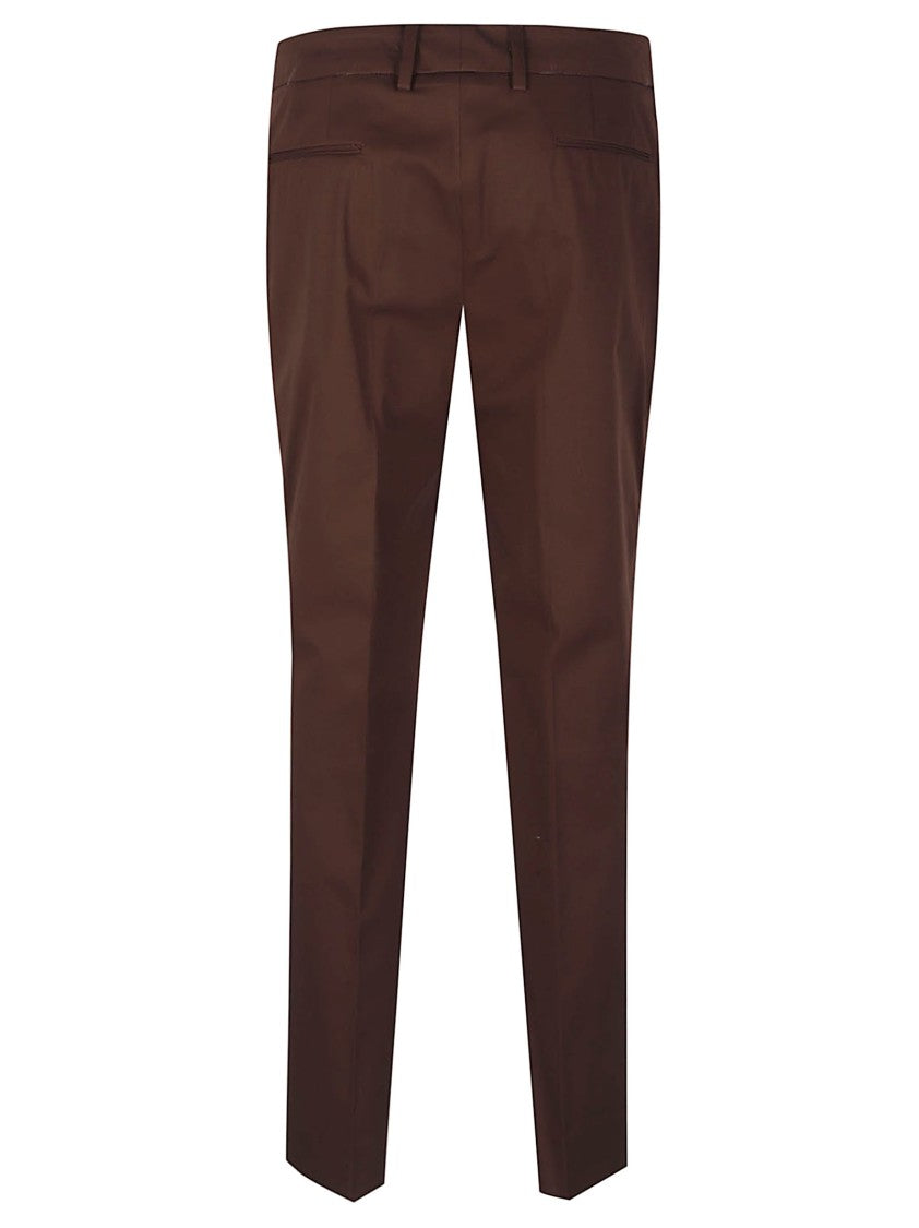 Pt Torino New York Brown Cotton Pants