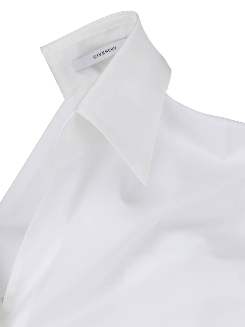 Givenchy Structured Collar White Givenchy Shirt