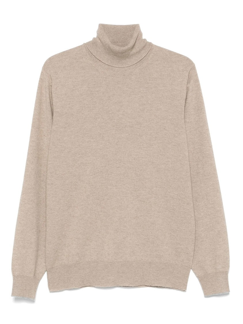 Brunello Cucinelli Lightweight Turtleneck Sweater With Fine Knit Texture
