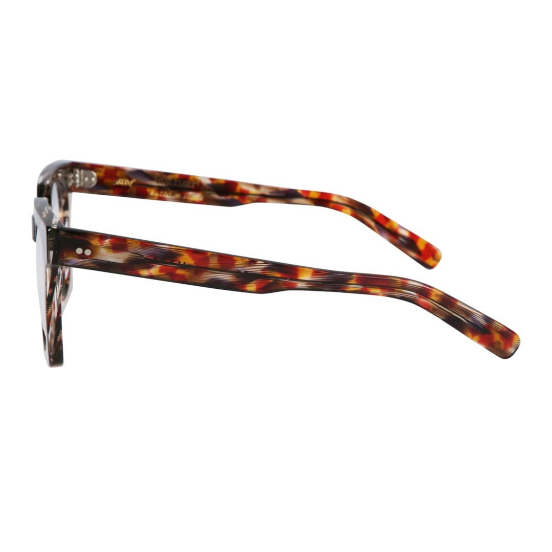 Kador Maya Bold Tortoiseshell Eyeglasses With Metallic Accents