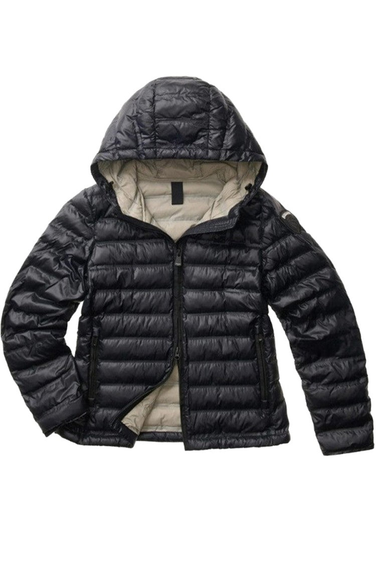 Blauer Navy Lightweight Hooded Quilted Polyamide Puffer Jacket
