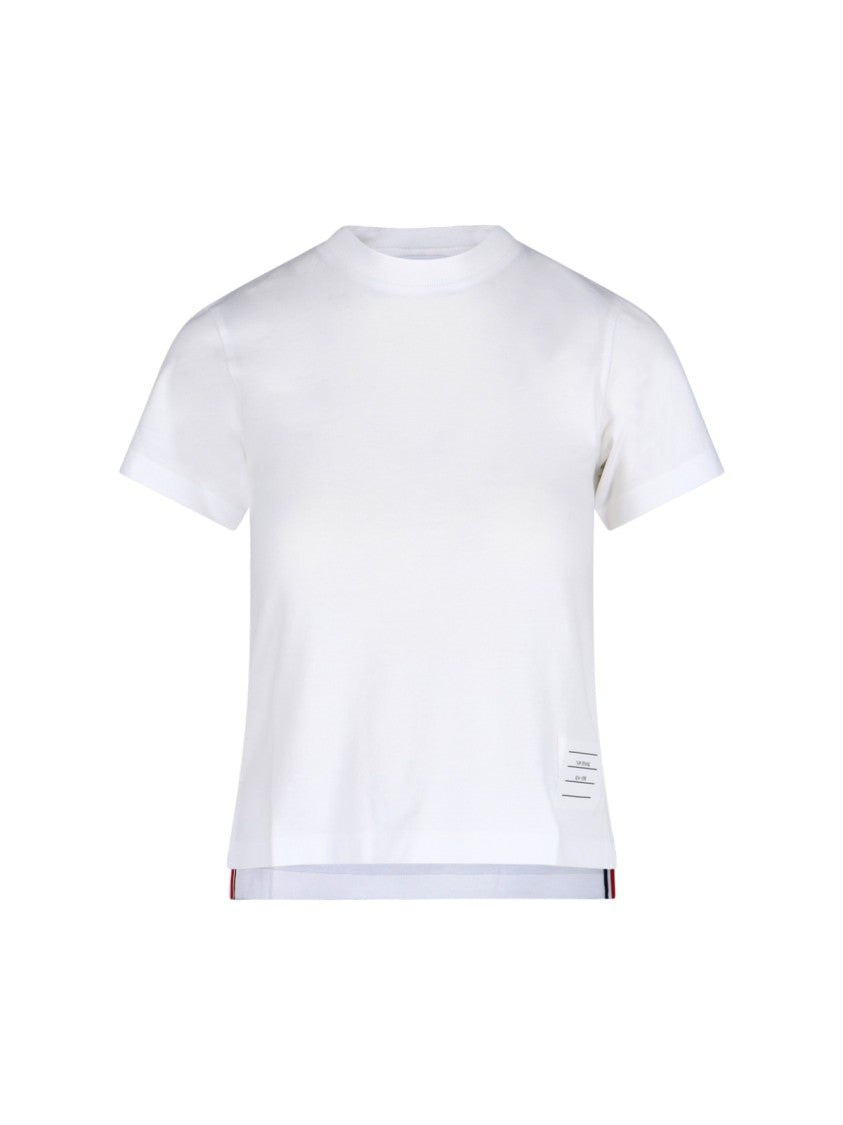 Thom Browne Logo T-Shirt – White