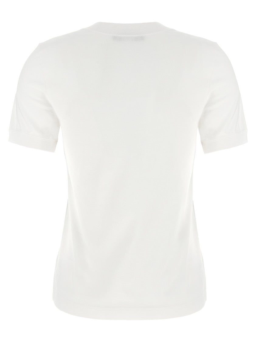 Dolce & Gabbana Maiolica' Logo Patch T-Shirt