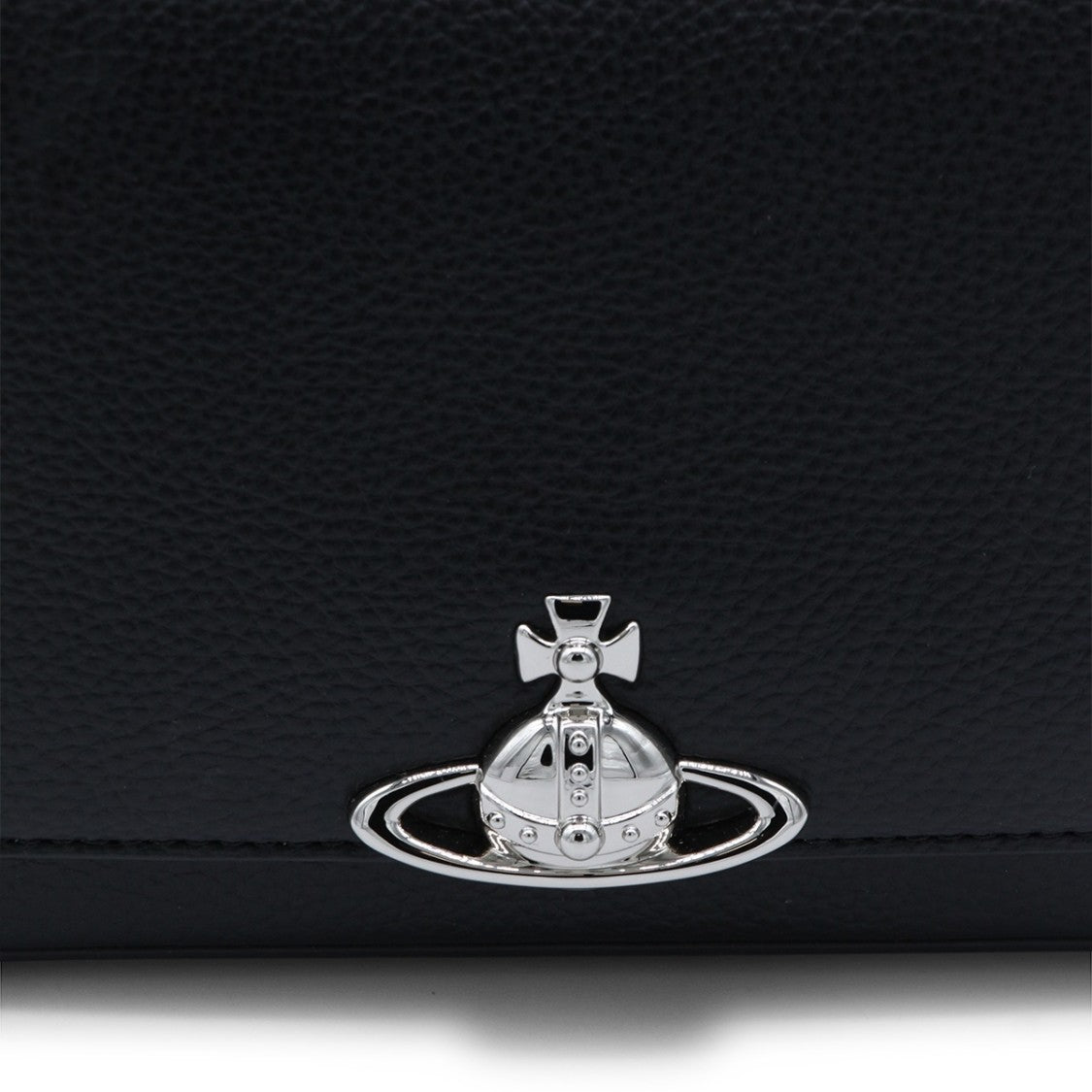 Vivienne Westwood Structured Handbag With Metallic Orb Emblem