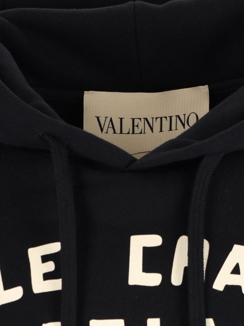 Valentino Le Chat De La Maison Hoodie – Black
