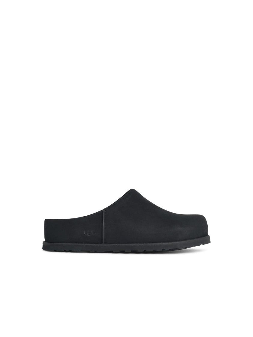 Ugg 'Otzo' Black Leather Slippers