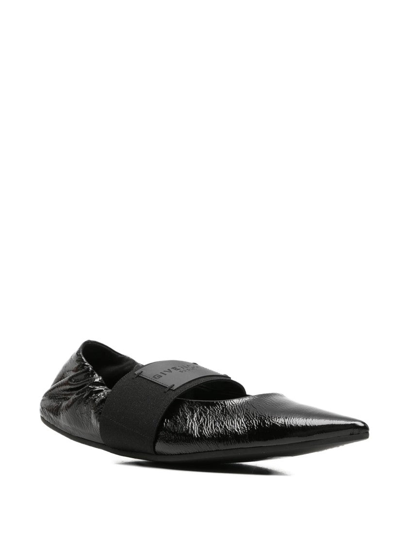 Givenchy Black Crush Ballerina Calf Leather Flats